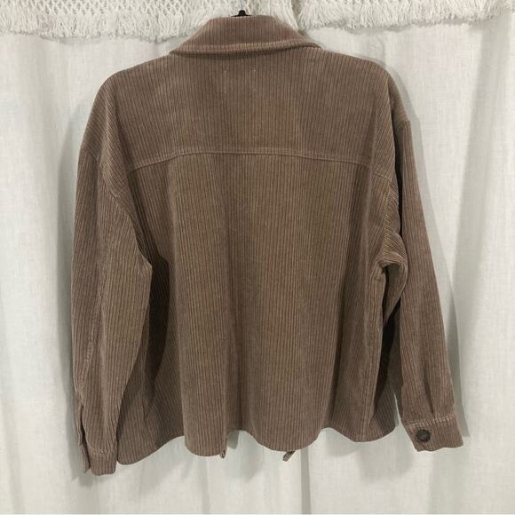 Cisono Outerwear gorpcore utility casual corduroy fall layering shacket size S - Picture 6 of 6